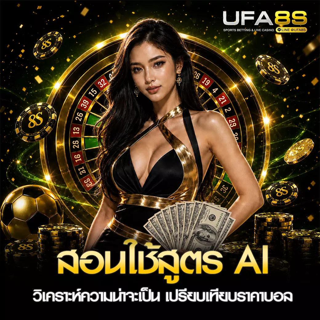 สอนใช้สูตร AI แทงบอล